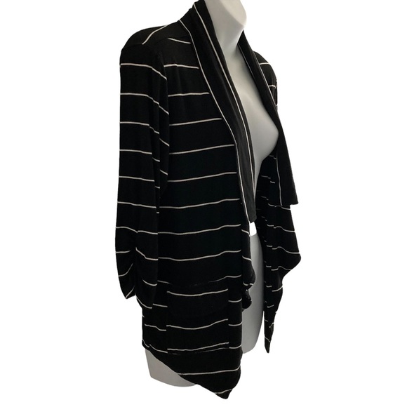 Striped Waterfall Cardigan - Picture 5 of 11